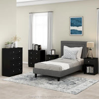 Commode Furinno Tidur Simple Design à 4 tiroirs