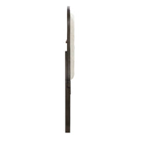 Tête de lit panneau capitonné style ferme Americana taupe poussiéreux taille Queen