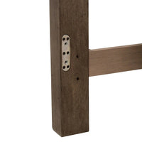 Tête de lit panneau capitonné style ferme Americana taupe poussiéreux taille Queen
