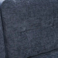Canapé modulaire d'intérieur trois places simple et élégant