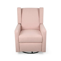 Fauteuil Inclinable Pivotant Rembourré Contemporain Hounker par Christopher Knight Home