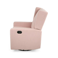 Fauteuil Inclinable Pivotant Rembourré Contemporain Hounker par Christopher Knight Home