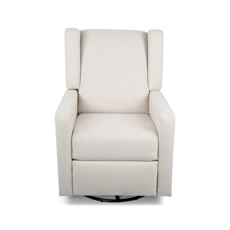 Fauteuil Inclinable Pivotant Rembourré Contemporain Hounker par Christopher Knight Home
