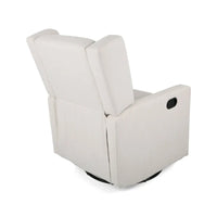 Fauteuil Inclinable Pivotant Rembourré Contemporain Hounker par Christopher Knight Home