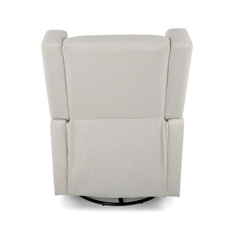Fauteuil Inclinable Pivotant Rembourré Contemporain Hounker par Christopher Knight Home