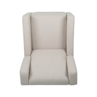 Fauteuil Inclinable Pivotant Rembourré Contemporain Hounker par Christopher Knight Home