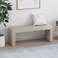 Banc de salle à manger en bois d'acacia Palston Farmhouse par Christopher Knight Home