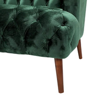Canapé Adelia en velours capitonné style moderne glamour de Christopher Knight Home