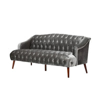 Canapé Adelia en velours capitonné style moderne glamour de Christopher Knight Home