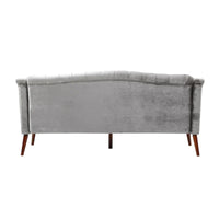 Canapé Adelia en velours capitonné style moderne glamour de Christopher Knight Home