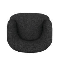 Fauteuil Club Pivotant Rembourré en Boucle Texturé Mokena par Christopher Knight Home