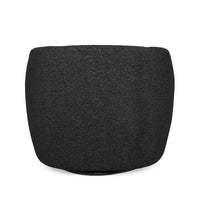 Fauteuil Club Pivotant Rembourré en Boucle Texturé Mokena par Christopher Knight Home