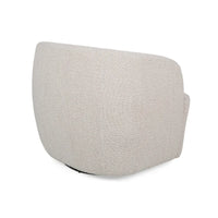 Fauteuil Club Pivotant Rembourré en Boucle Texturé Mokena par Christopher Knight Home
