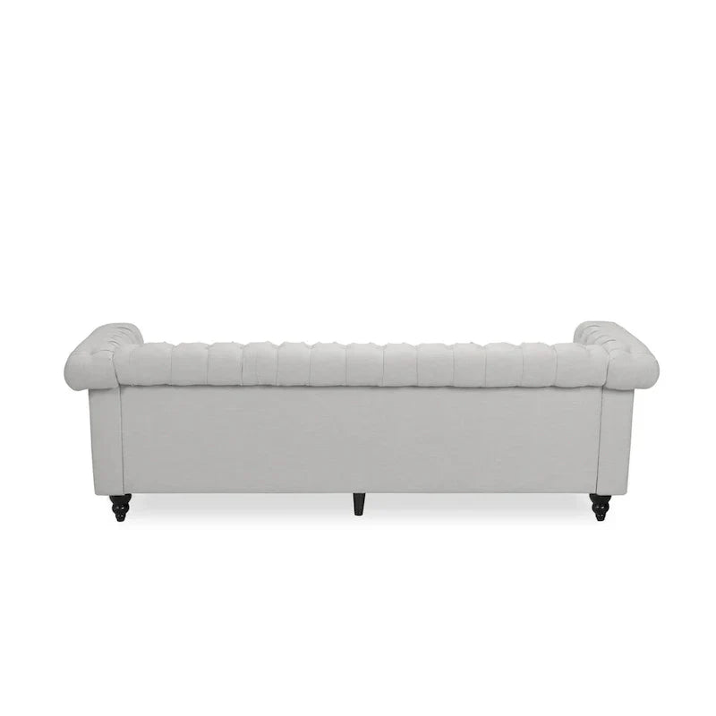 Canapé Chesterfield capitonné gris Parkhurst de Christopher Knight Home