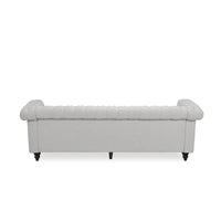 Canapé Chesterfield capitonné gris Parkhurst de Christopher Knight Home