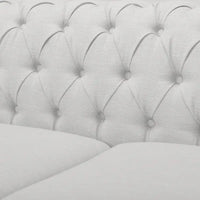 Canapé Chesterfield capitonné gris Parkhurst de Christopher Knight Home
