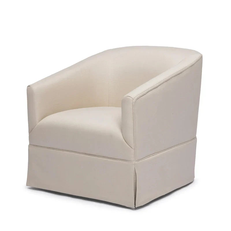 Fauteuil pivotant en tissu Elayne de Greyson Living