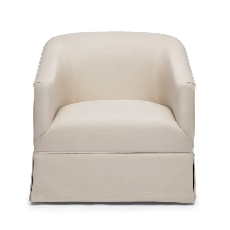 Fauteuil pivotant en tissu Elayne de Greyson Living