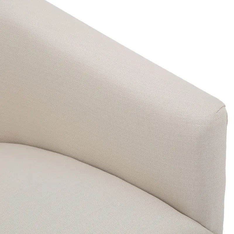 Fauteuil pivotant en tissu Elayne de Greyson Living
