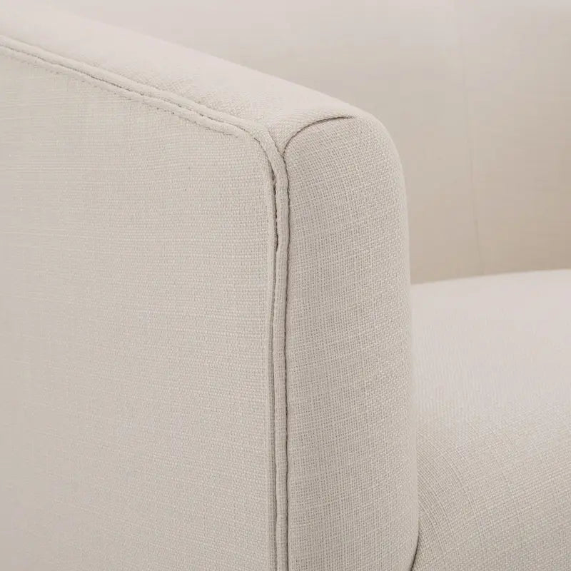 Fauteuil pivotant en tissu Elayne de Greyson Living