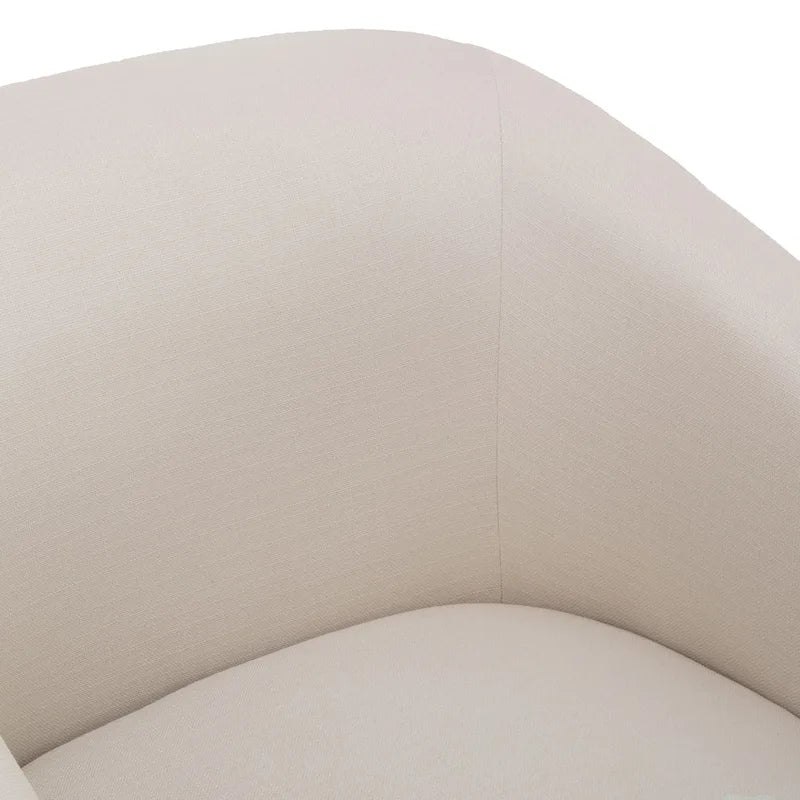 Fauteuil pivotant en tissu Elayne de Greyson Living