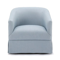 Fauteuil pivotant en tissu Elayne de Greyson Living