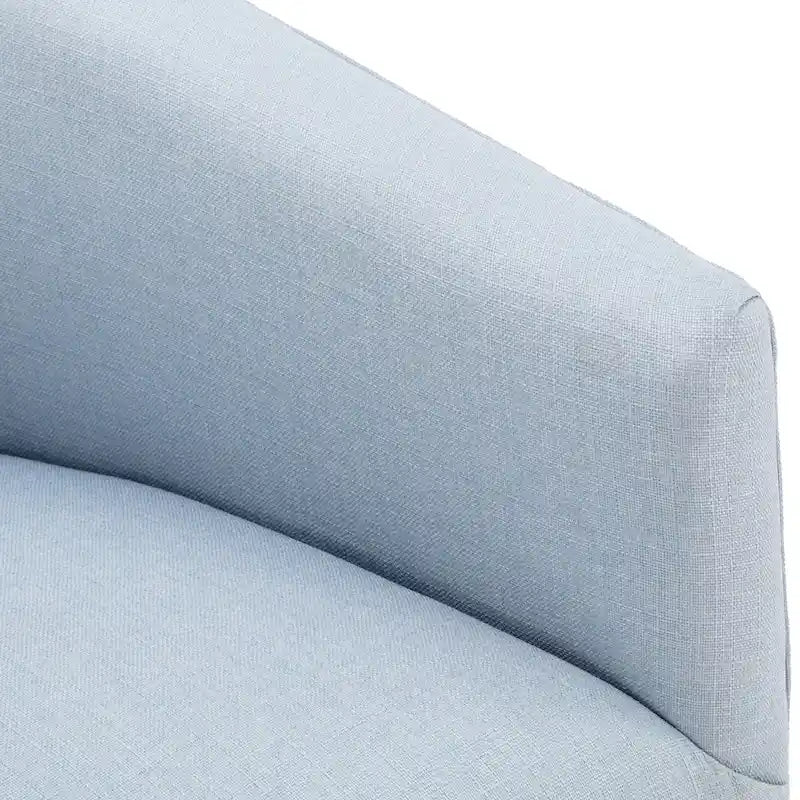 Fauteuil pivotant en tissu Elayne de Greyson Living