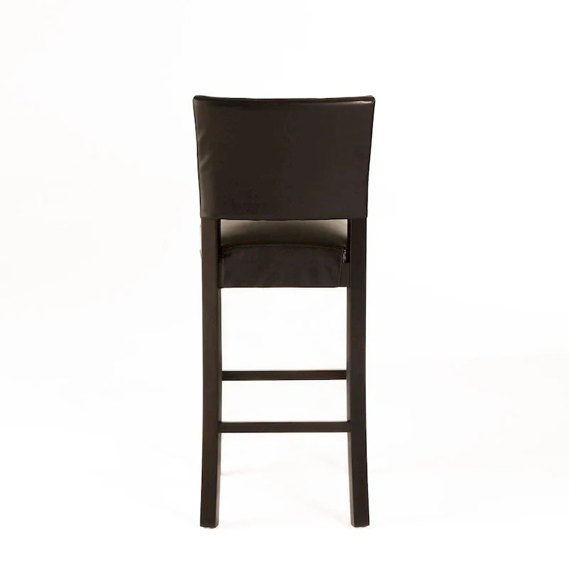 Tabouret de bar Mayfield contemporain en cuir reconstitué (ensemble de 2) par Christopher Knight Home - 22,25 P x 18,50 L x 44,50 H