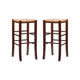 Graham Tabouret de bar sans dossier (lot de 2)