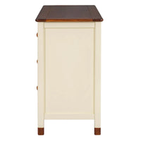 Commode de rangement en bois pour chambre d'enfant avec 6 tiroirs