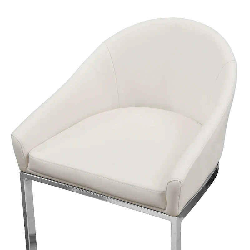 Tabouret de comptoir rembourré Siena 26 pouces