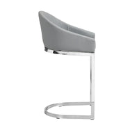 Tabouret de comptoir rembourré Siena 26 pouces