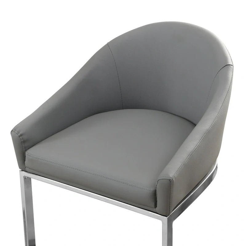 Tabouret de comptoir rembourré Siena 26 pouces