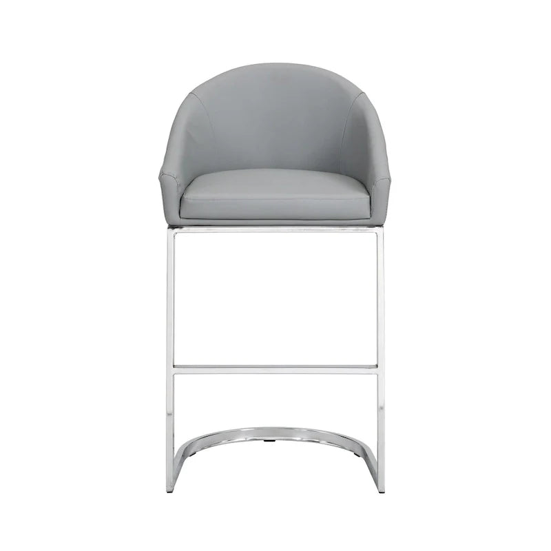 Tabouret de comptoir rembourré Siena 26 pouces