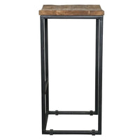 Tabouret sans dossier en bois et fer Jarrell de Carbon Loft