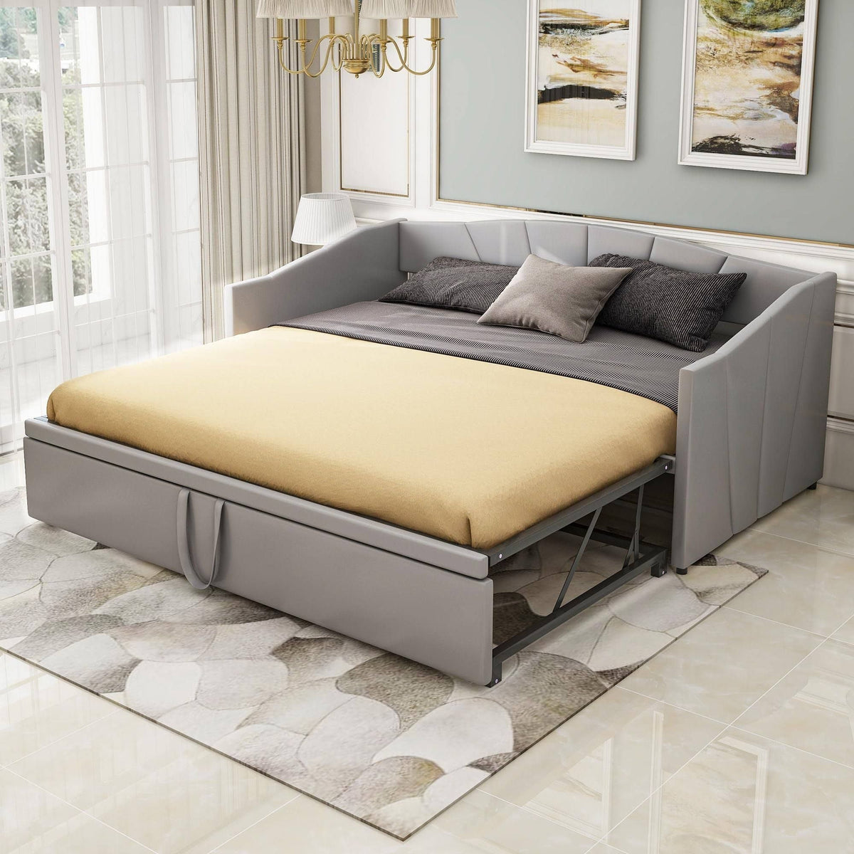 Canapé - Gris/Beige | GrisBeige
