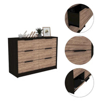 Commode à tiroirs coulissants et à poignées Marion de FM Furniture, quatre tiroirs