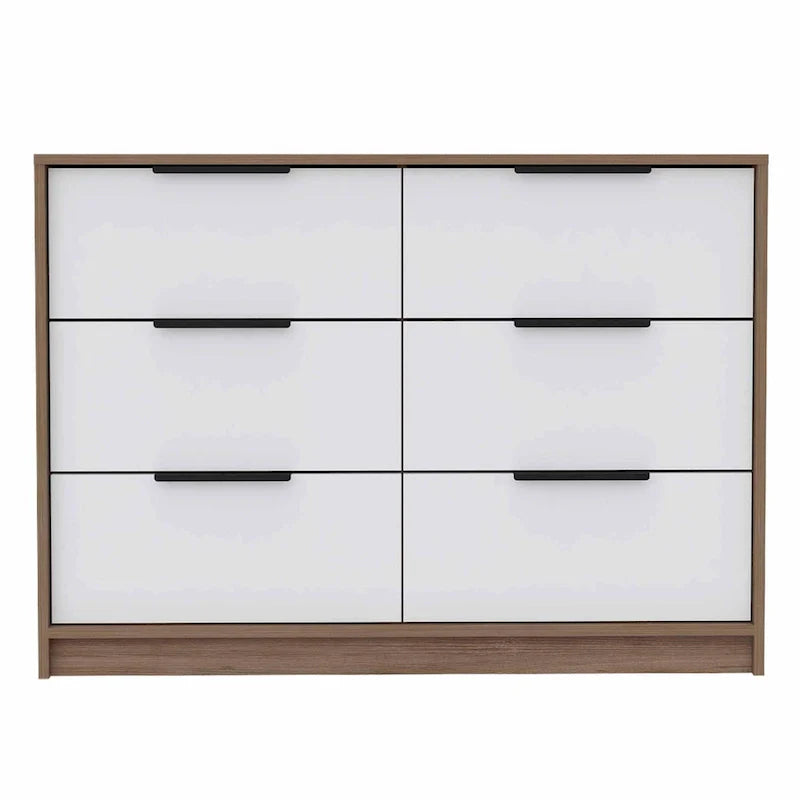 Commode à tiroirs coulissants et à poignées Marion de FM Furniture, quatre tiroirs