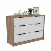 Commode à tiroirs coulissants et à poignées Marion de FM Furniture, quatre tiroirs