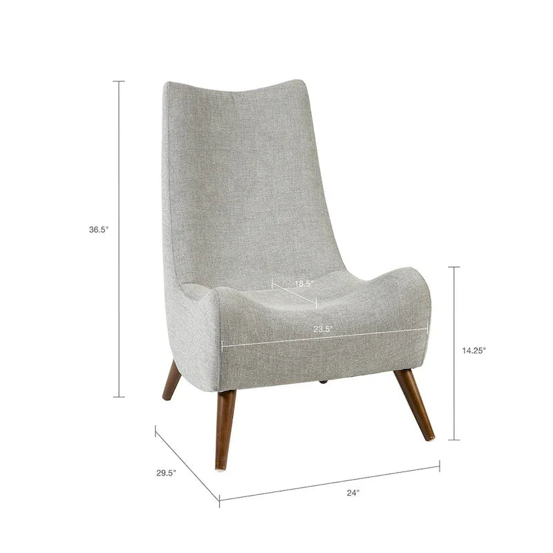 INK+IVY Fauteuil d'appoint Noe
