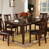 Furniture of America Betsy Table à manger extensible en bois 78 pouces espresso