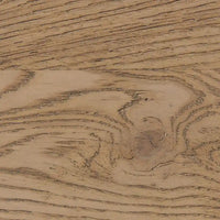 Table basse large Eden 52 avec base en métal, Dune Rustique