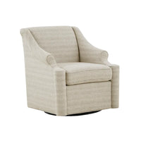 Madison Park Benton Fauteuil coulissant pivotant 360 degrés tan