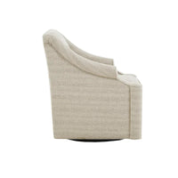 Madison Park Benton Fauteuil coulissant pivotant 360 degrés tan