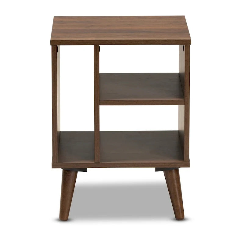 Table d'appoint moderne en noyer Carson Carrington Bankekind