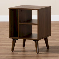 Table d'appoint moderne en noyer Carson Carrington Bankekind