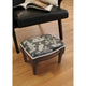 Repose-pieds gris de style chinois