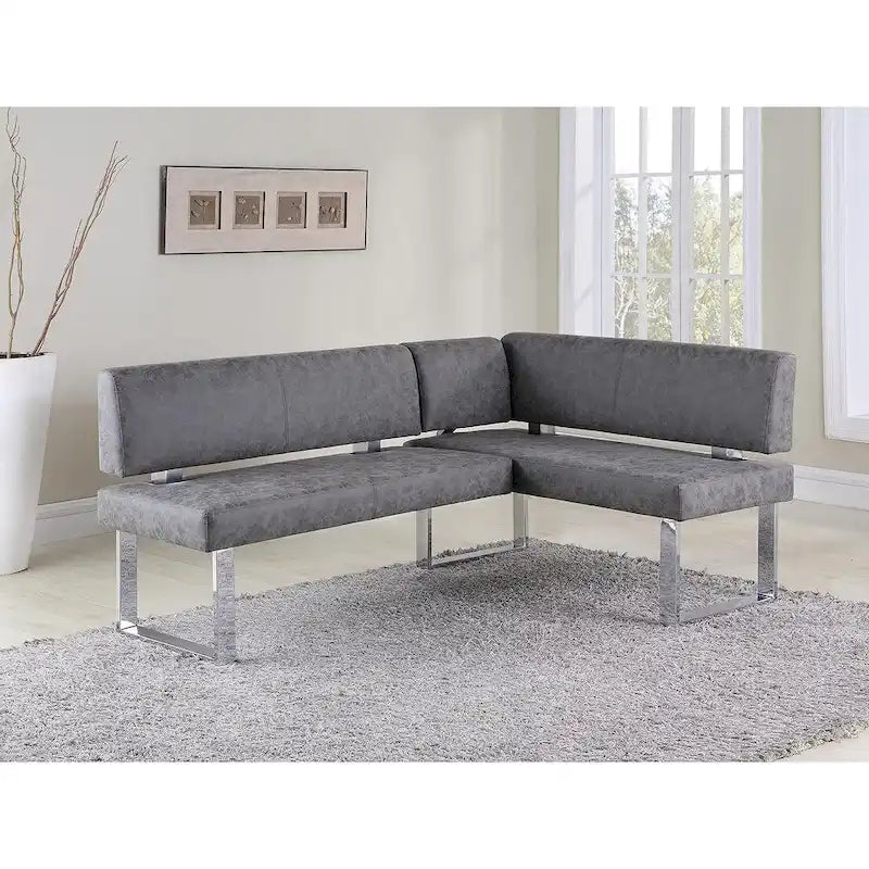 Coin repas réversible Somette Gene gris foncé - 48.81 X 71.25 X 33.46