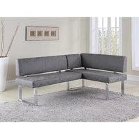 Coin repas réversible Somette Gene gris foncé - 48.81 X 71.25 X 33.46