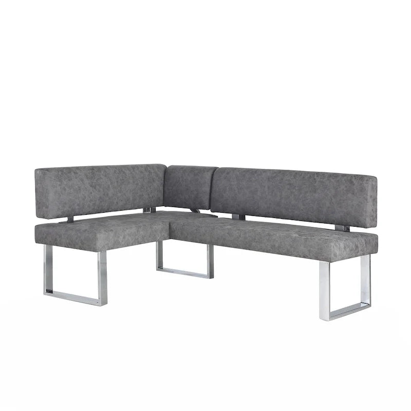 Coin repas réversible Somette Gene gris foncé - 48.81 X 71.25 X 33.46
